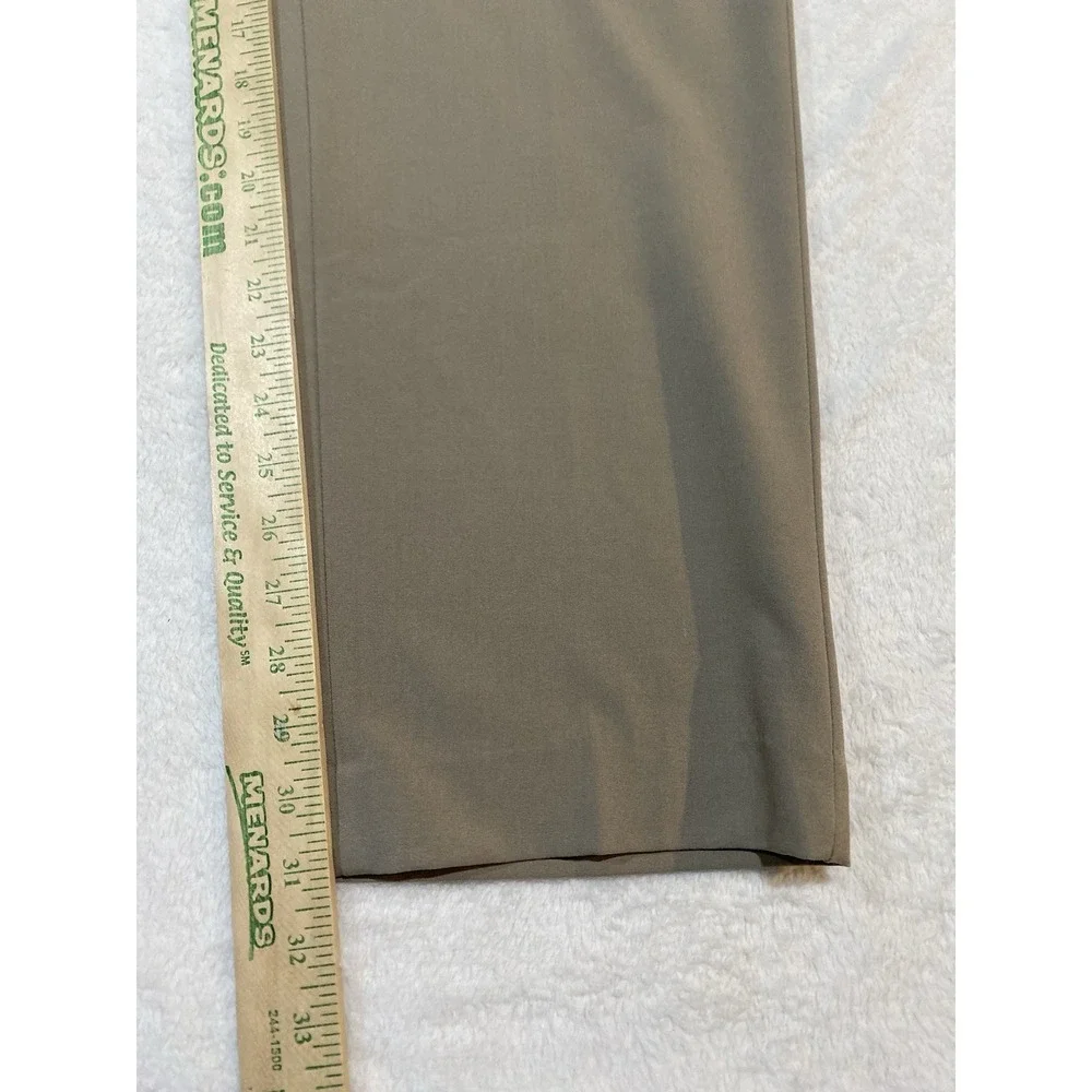 Lauren Ralph Lauren‎ Mens Tan 38x32 Dress Pants Trouser Recyled Material Viscose